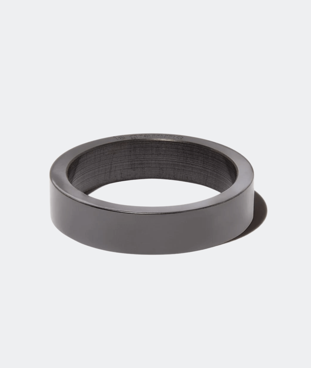 jw1801 Polished Band Ring - 图片 1
